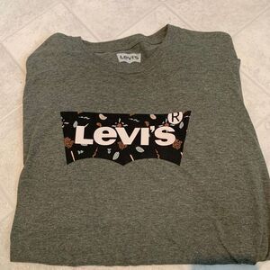 Levi Strauss & Co. T-shirt Men's Size XL Olive Green/Black Short Sleeve